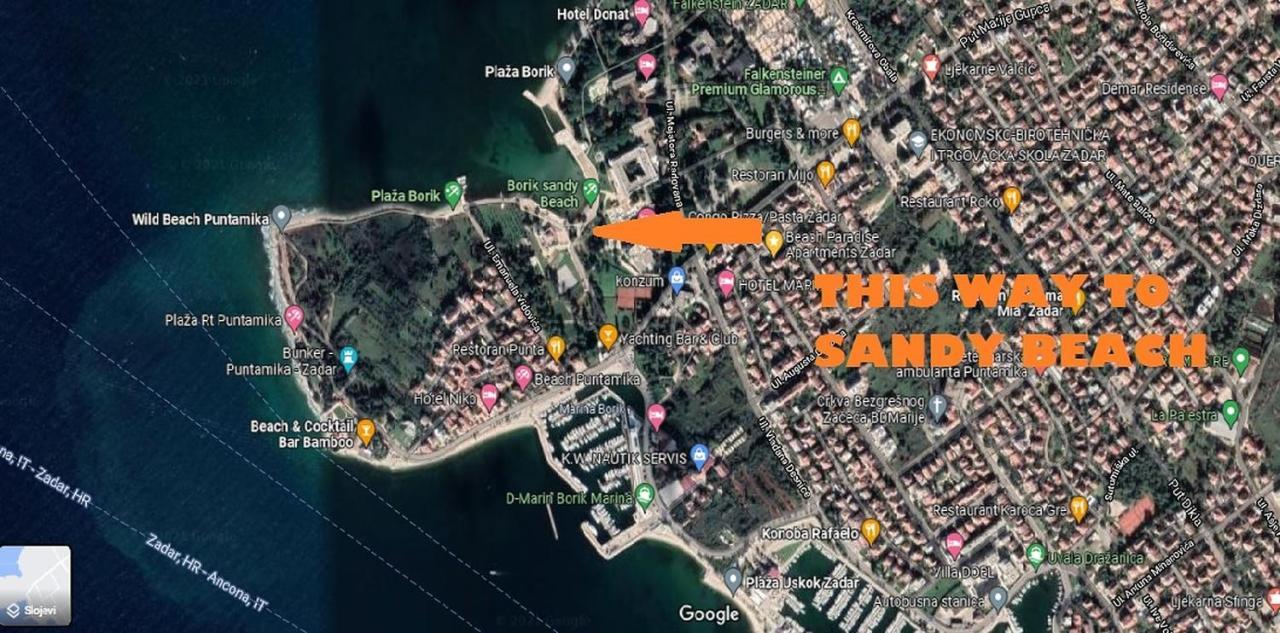 Beach Paradise Apartments Zadar Extérieur photo